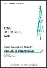 Run, Shepherds, Run SAB choral sheet music cover